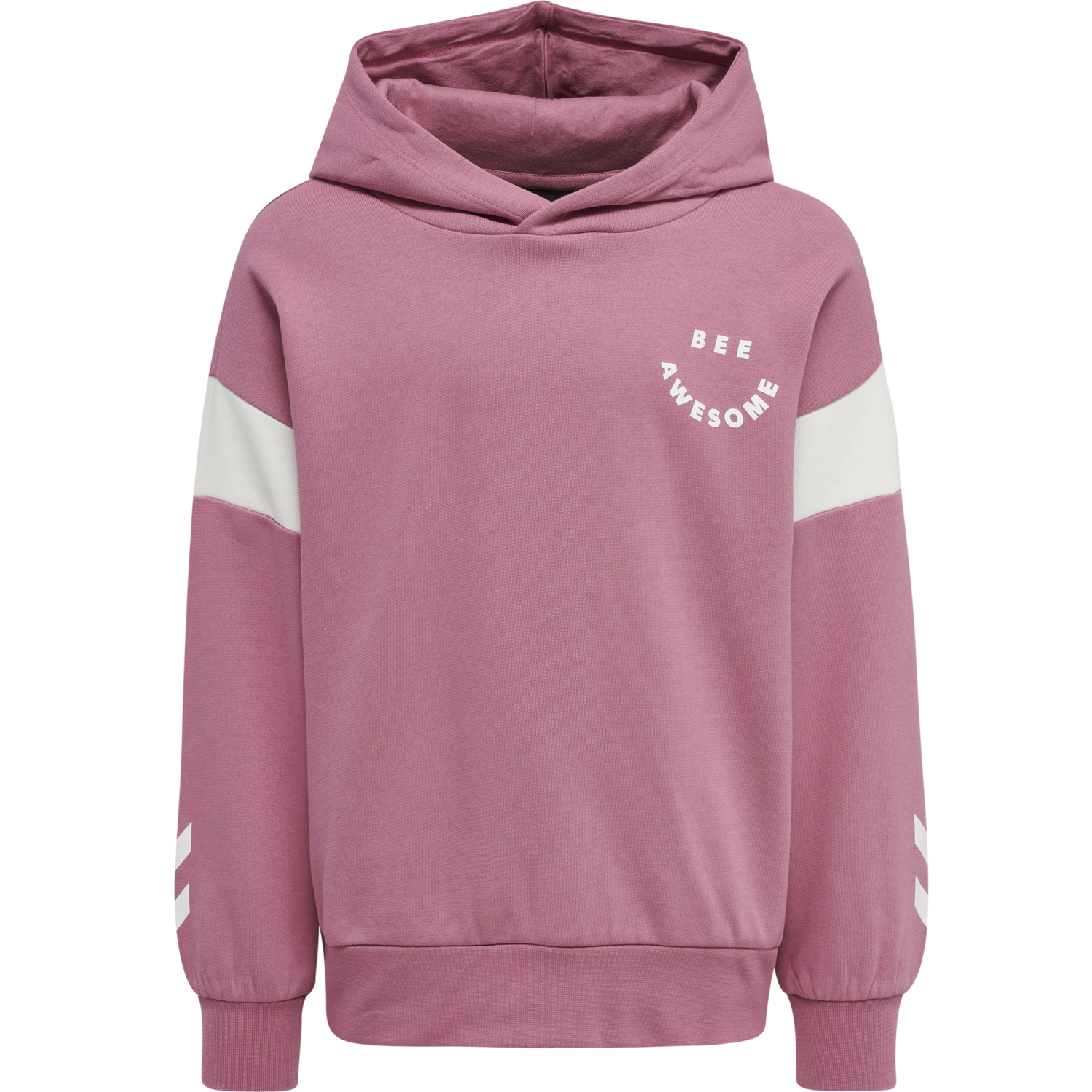 hmlOPTIMISM HOODIE, HEATHER ROSE, packshot