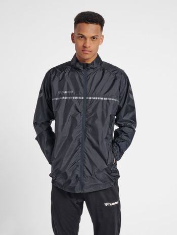hmlAUTHENTIC PRO JACKET, ANTHRACITE, model