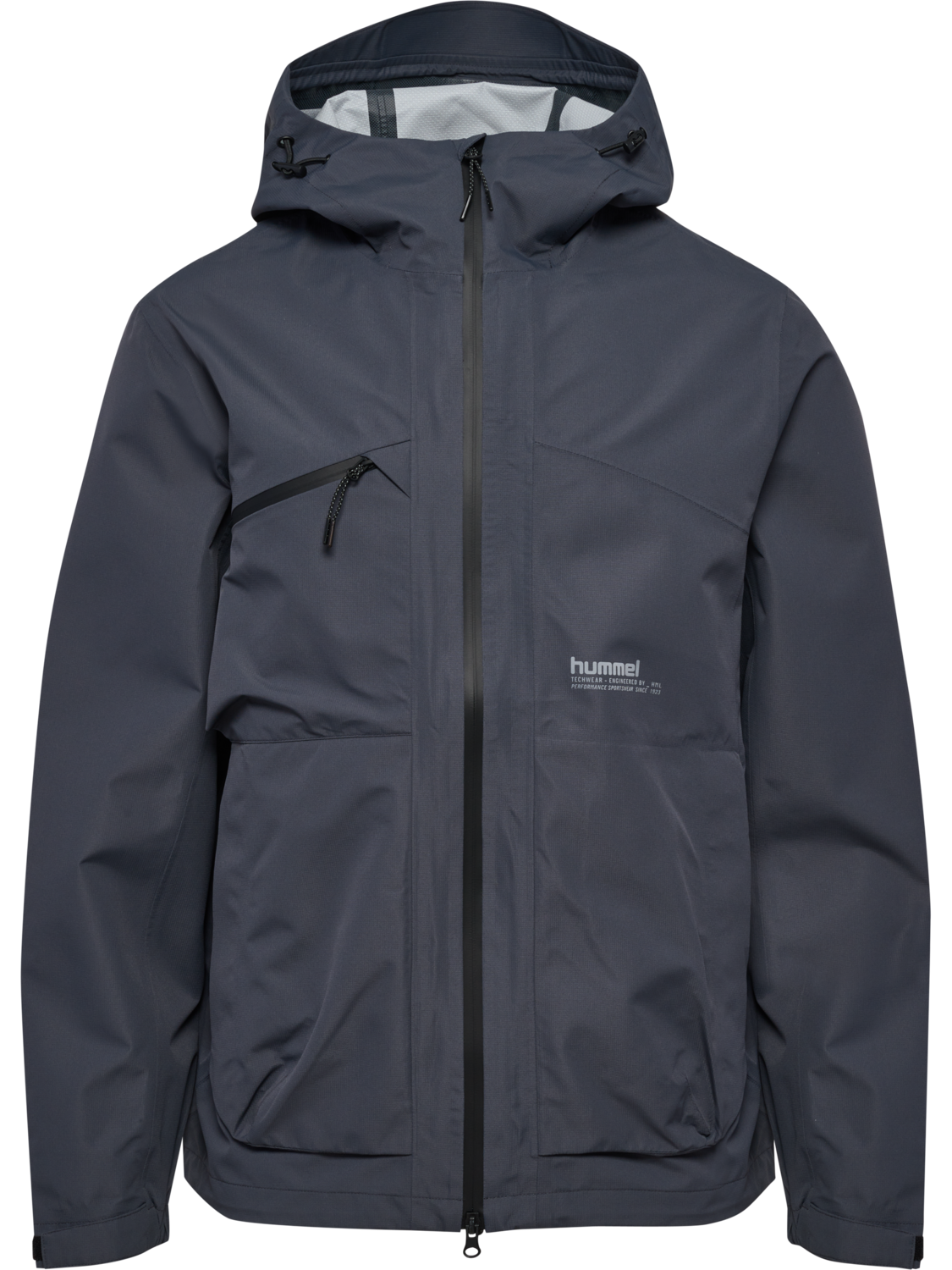 hmlWATERPROOF 2.5L SHELL JACKET, EBONY, packshot
