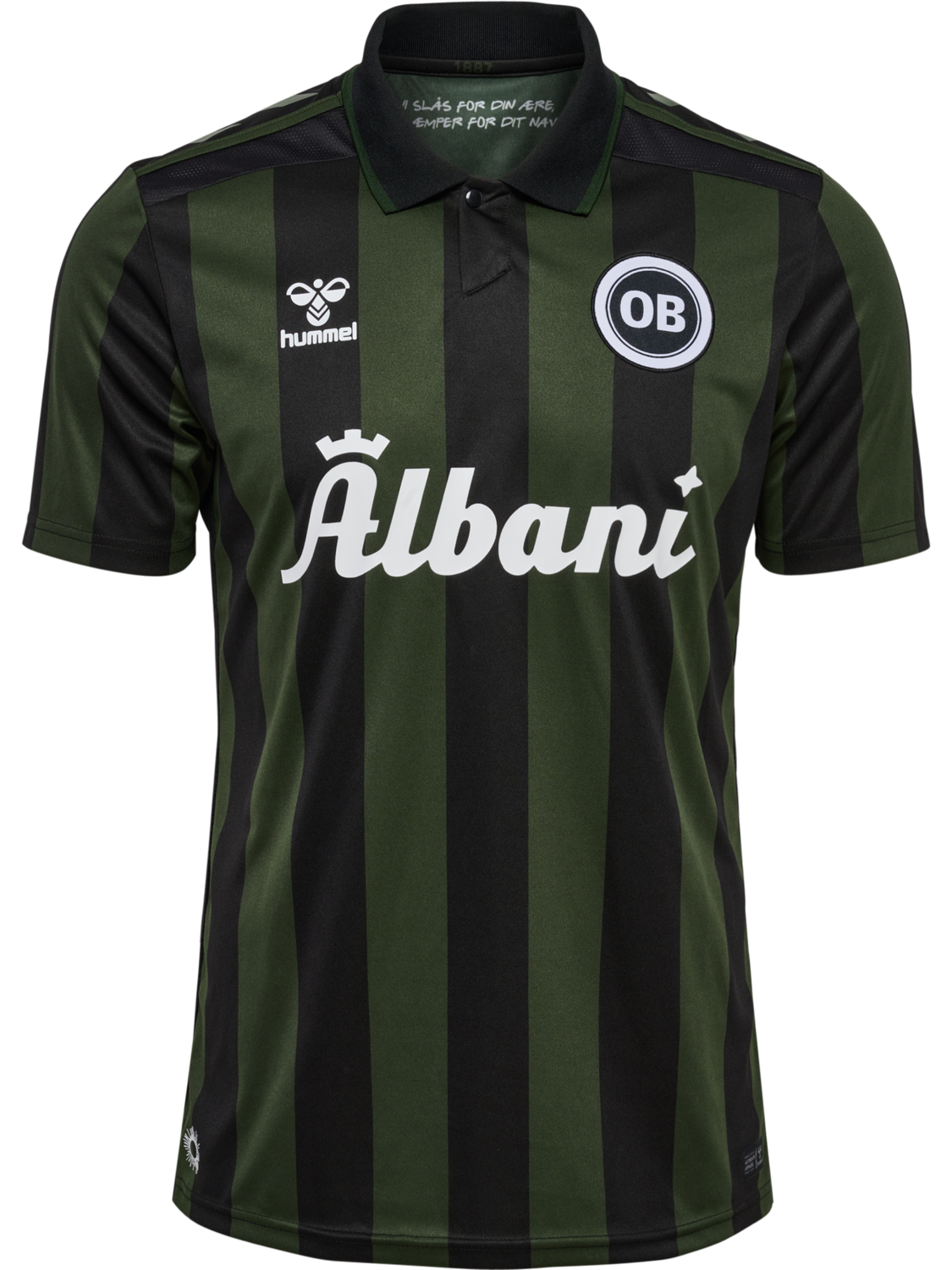 OB 24/25 AWAY JERSEY SS, BLACK, packshot