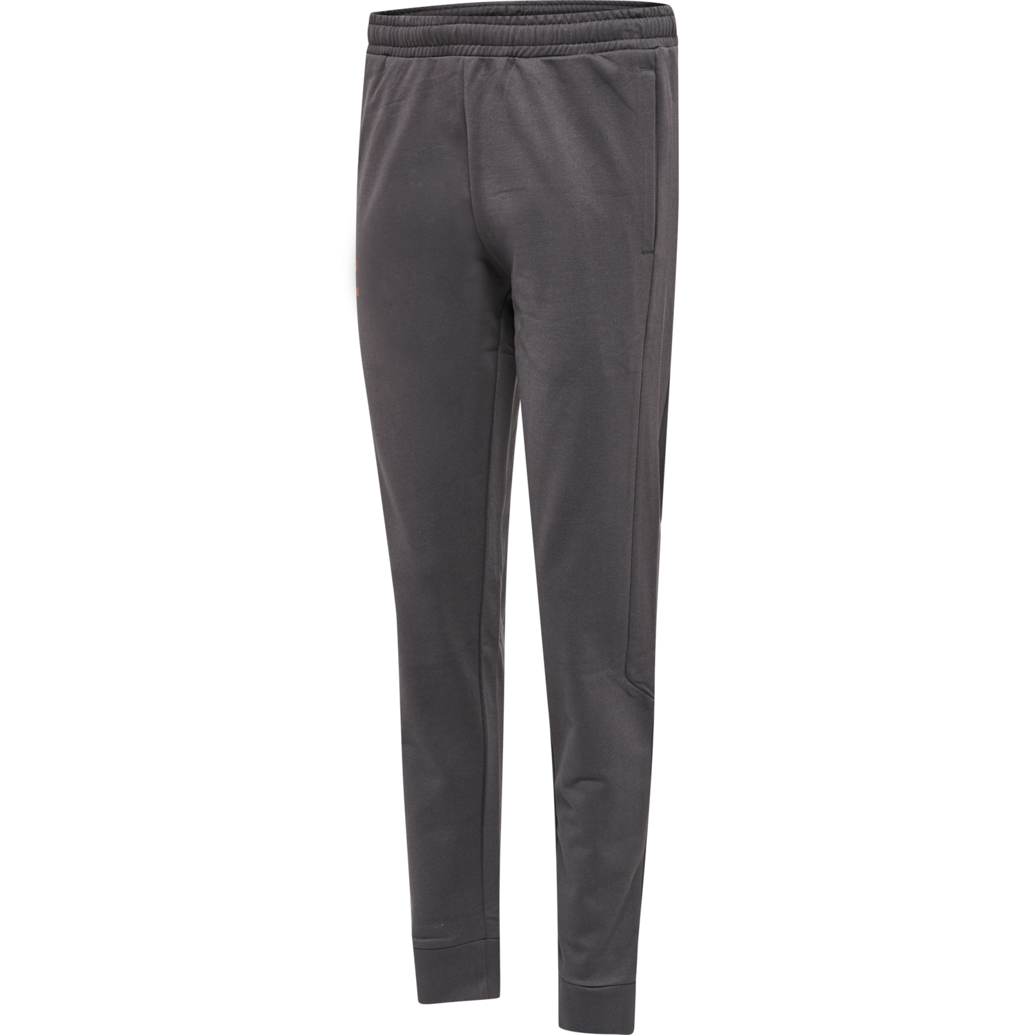 hmlOFFGRID COTTON PANTS WO, FORGED IRON/NASTURIUM, packshot