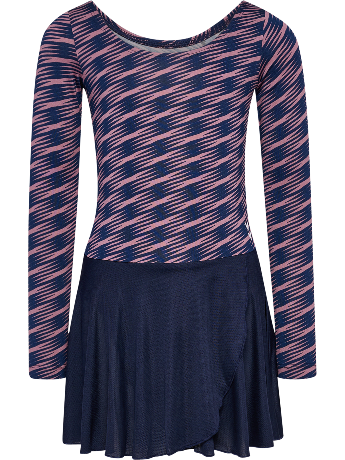 hmlJR MIX GYMSUIT L/S, WISTFUL MAUVE, packshot