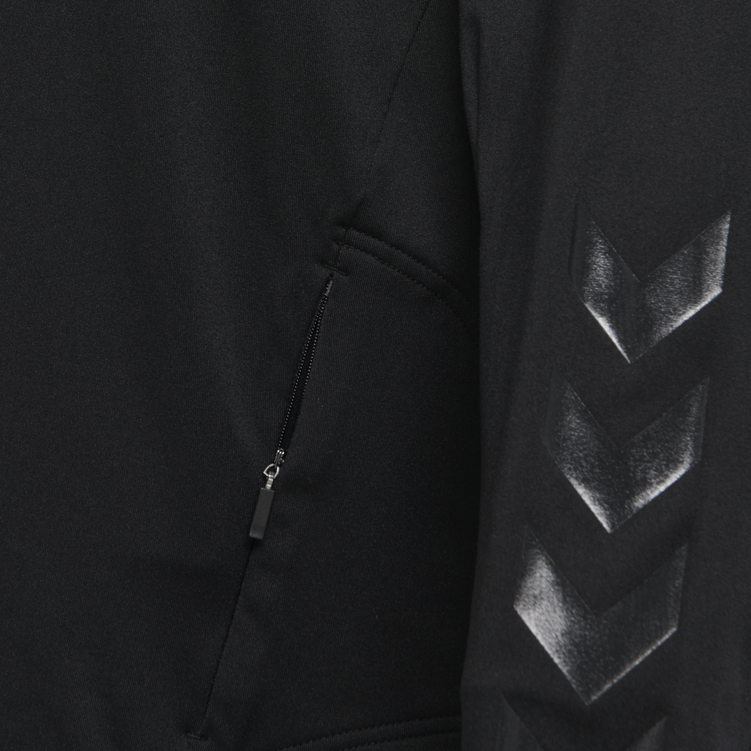 hmlASTON HOODIE, BLACK, packshot