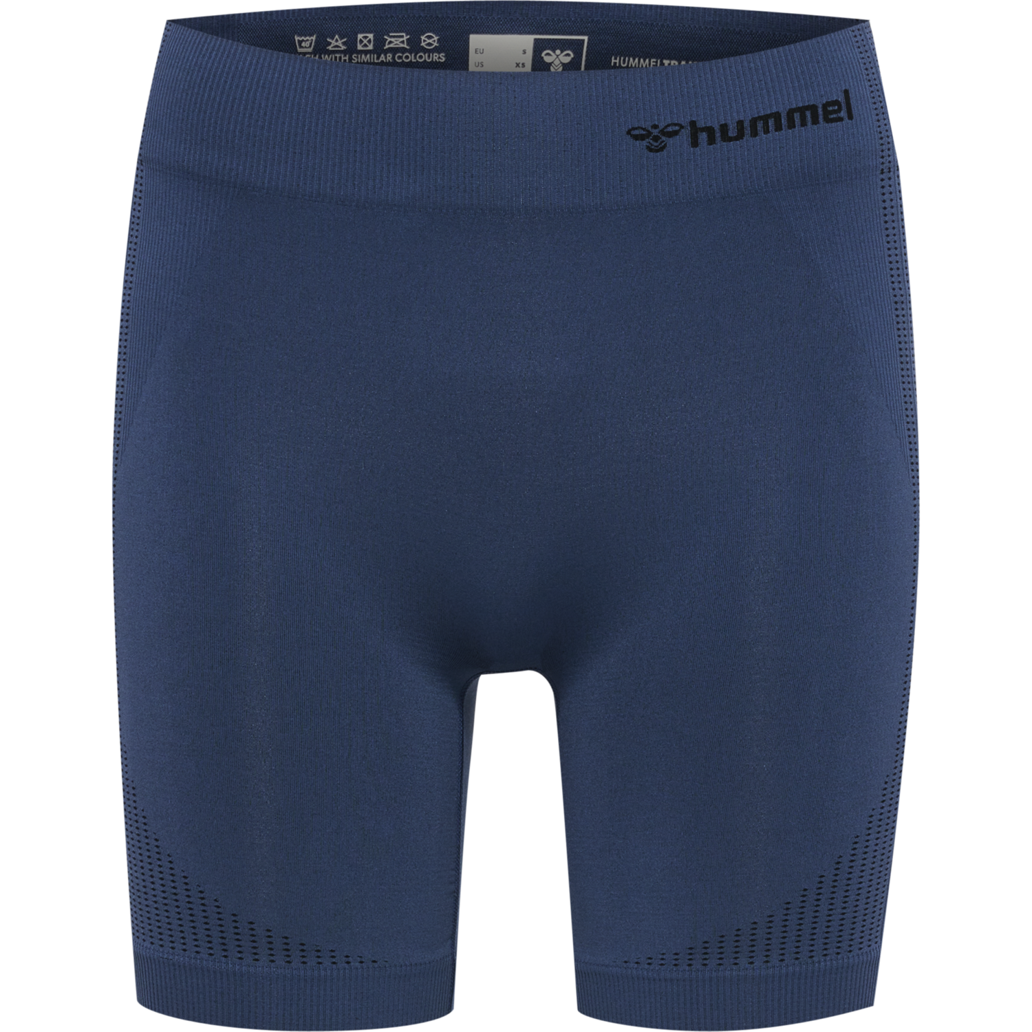 hmlMT SHAPING SEAMLESS MW SHORTS, INSIGNIA BLUE, packshot