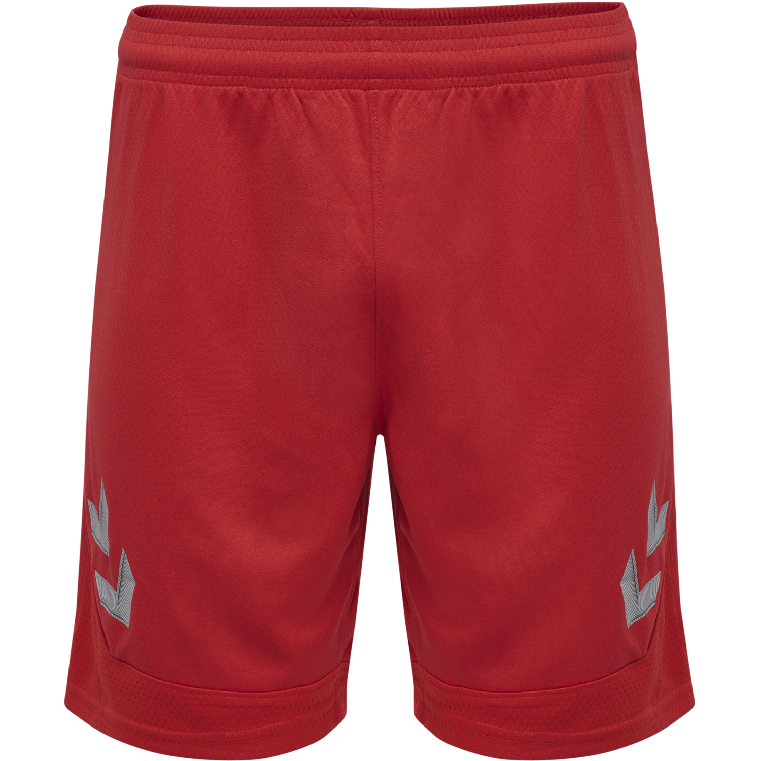 hmlLEAD POLY SHORTS, TRUE RED, packshot