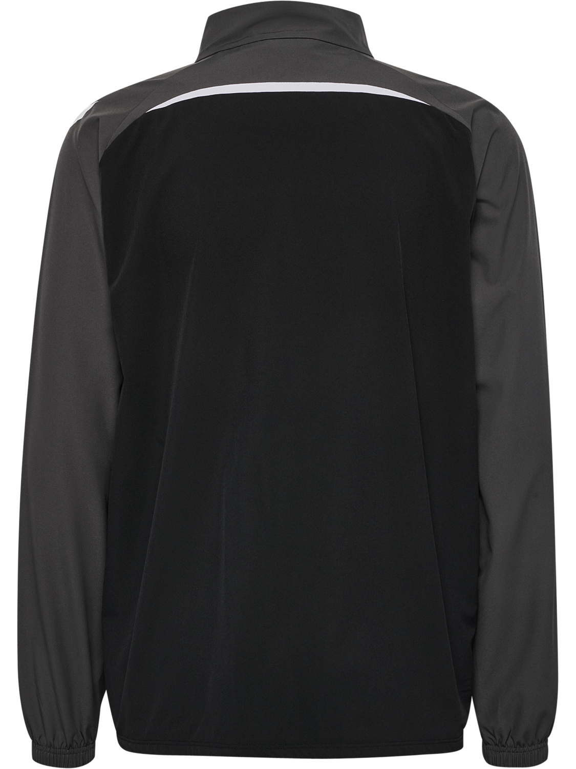 hmlLEAD 2.0 WOVEN JACKET, BLACK/ASPHALT, packshot