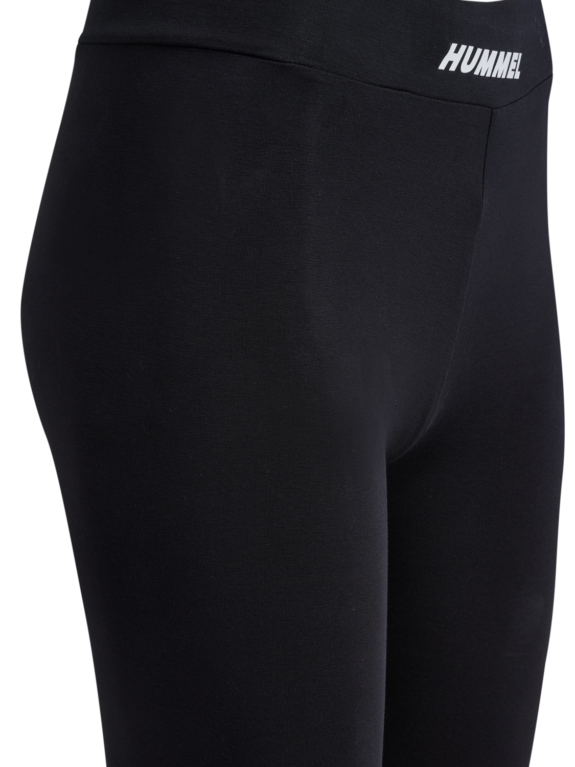 hmlELEMENTAL COTTON HW TIGHTS, BLACK/BLACK, packshot