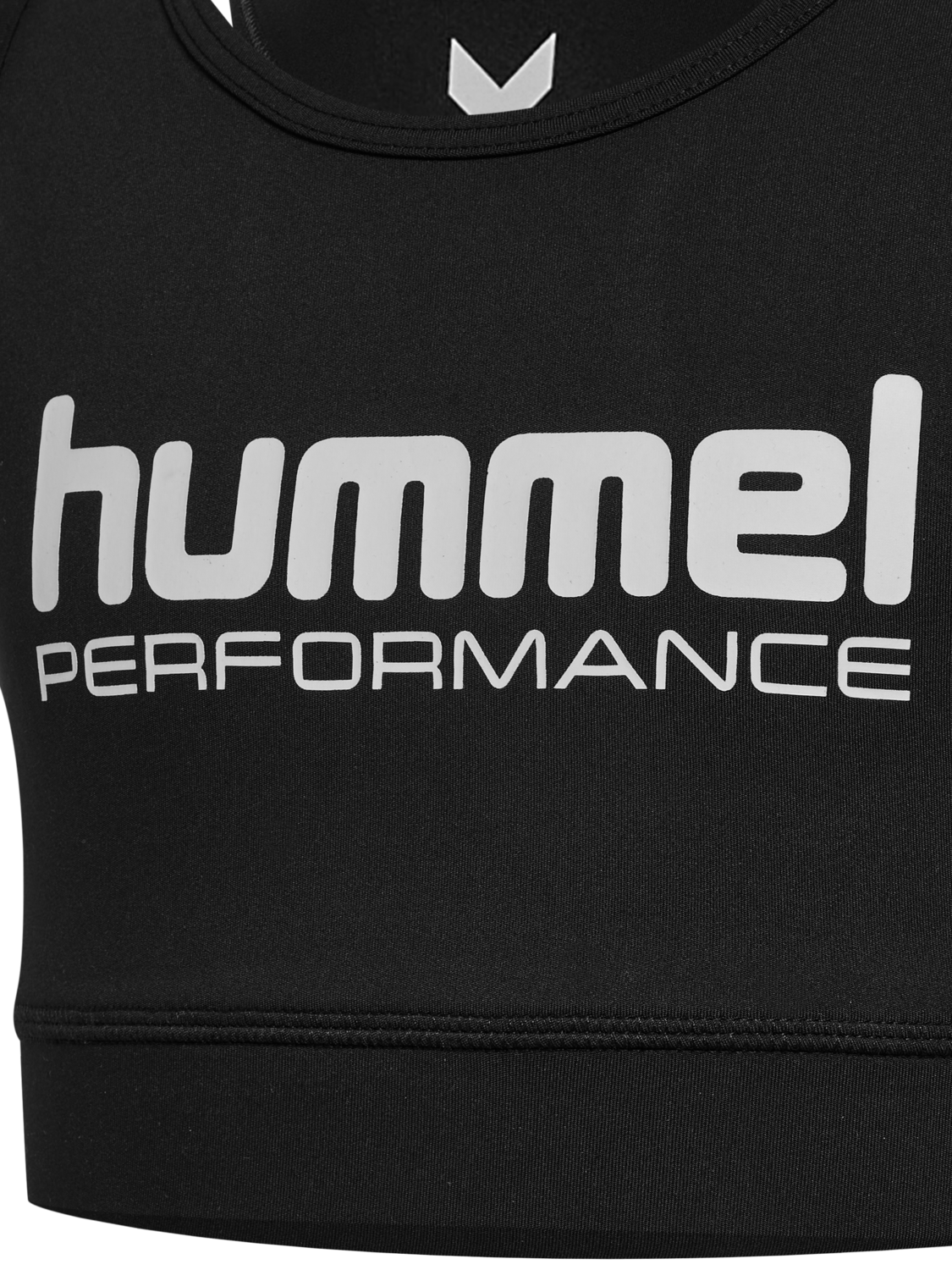 hmlJR PULSE SHORT TOP, BLACK, packshot
