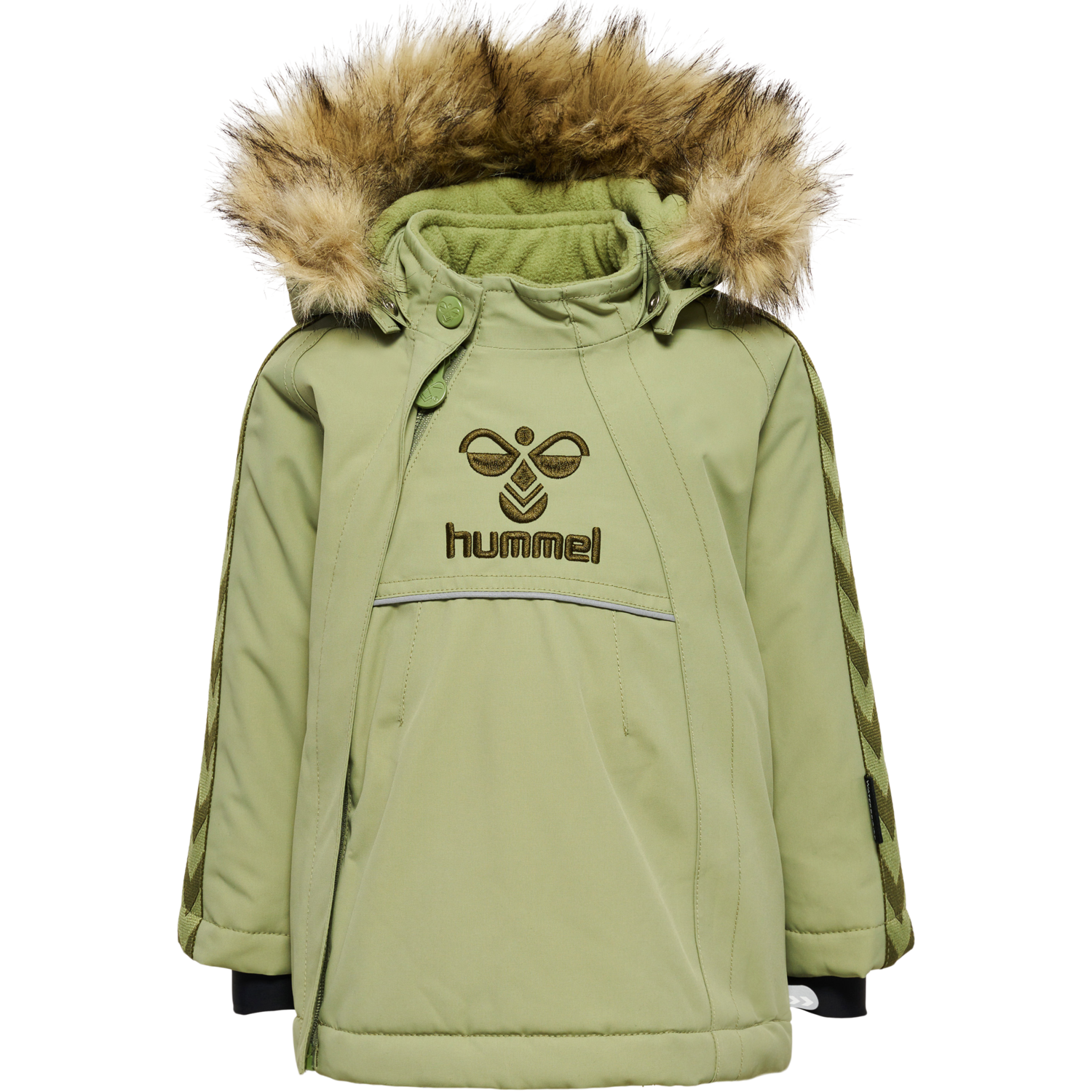 hmlJESSIE TEX JACKET, OIL GREEN, packshot