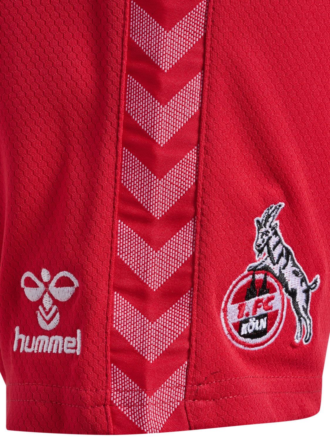 1FCK 23/24 AWAY SHORTS KIDS, TRUE RED, packshot