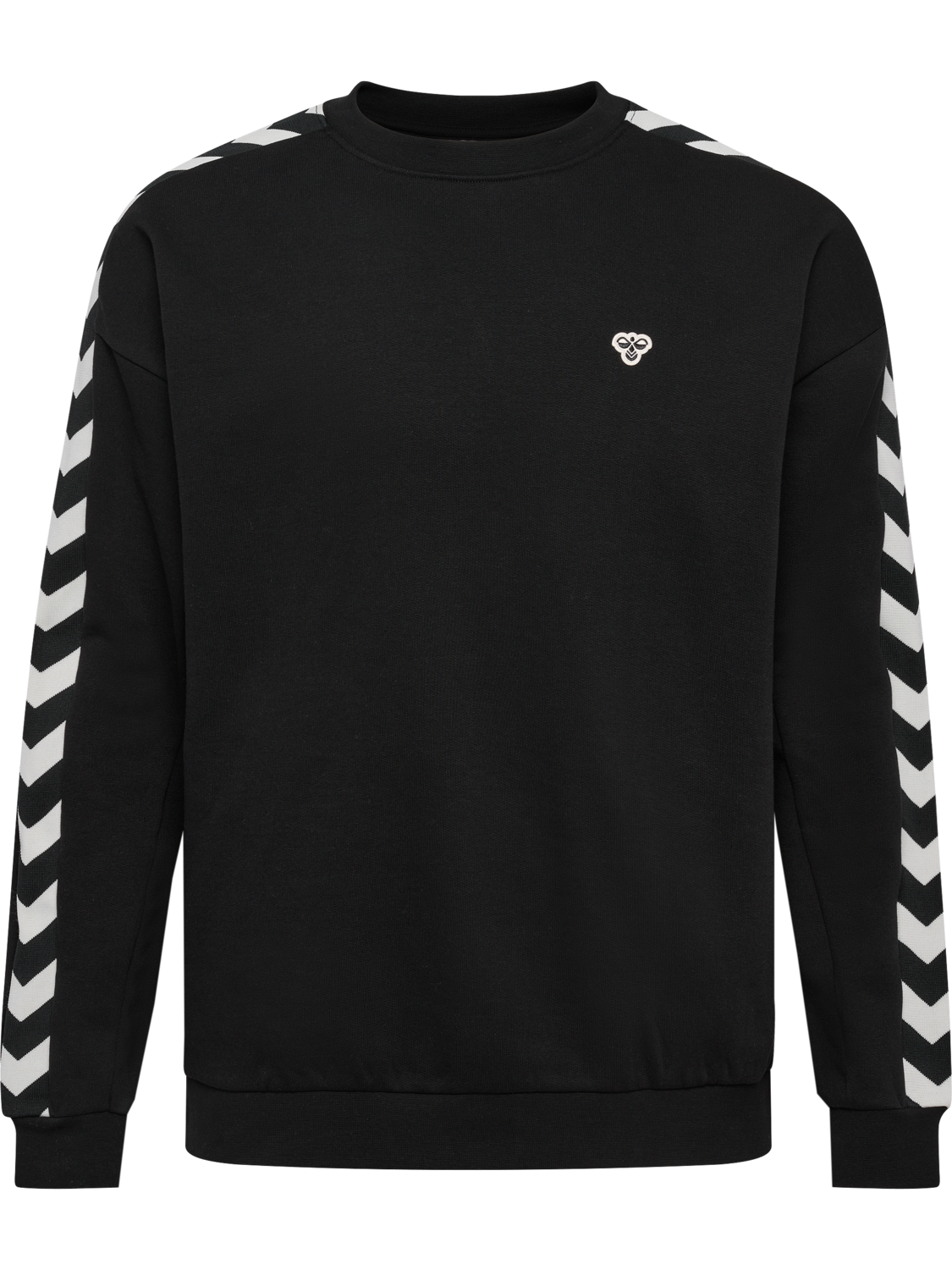 hmlARCHIVE LOOSE FIT SWEATSHIRT, BLACK, packshot
