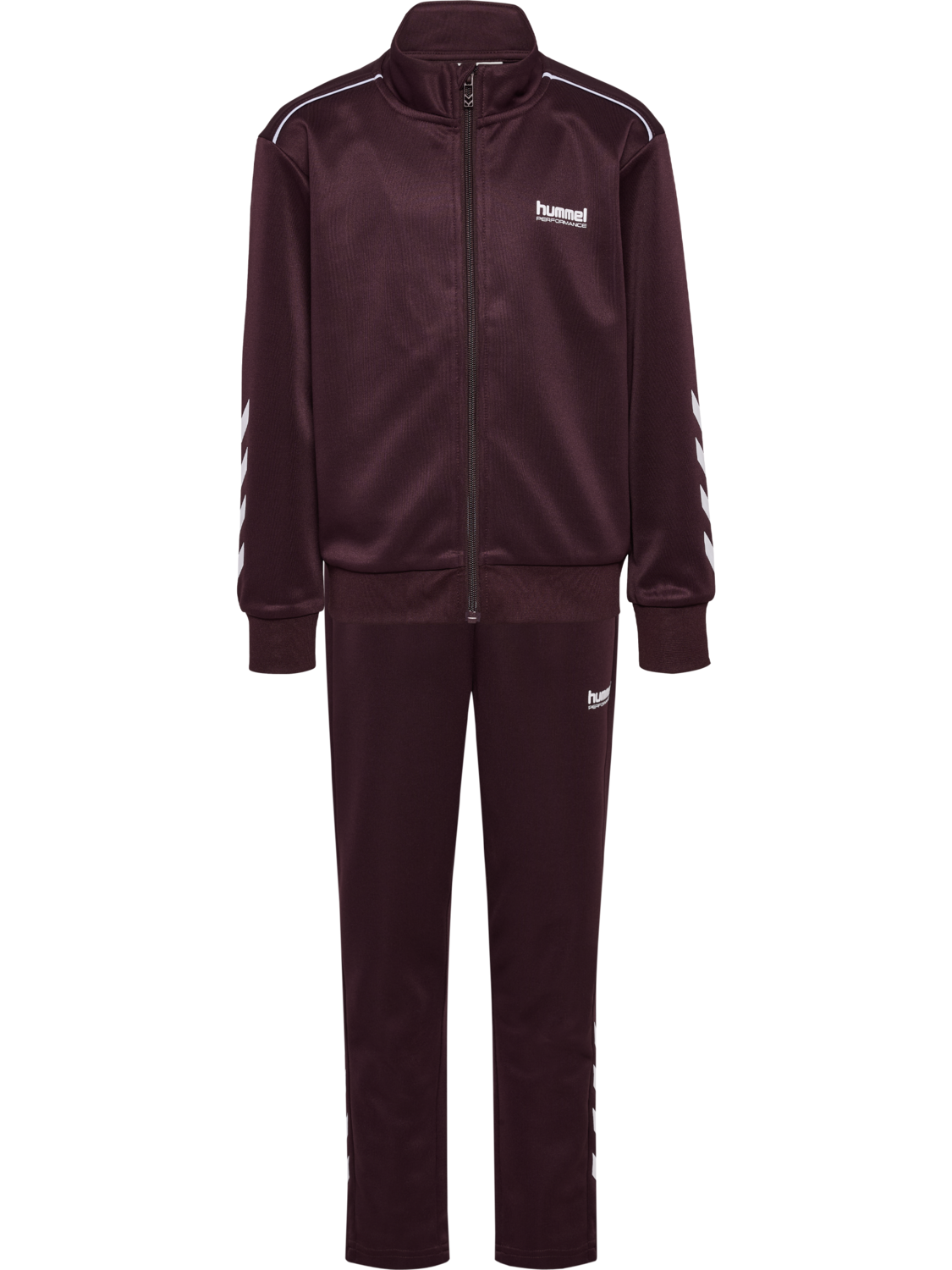hmlJR TRACKSUIT, FUDGE, packshot