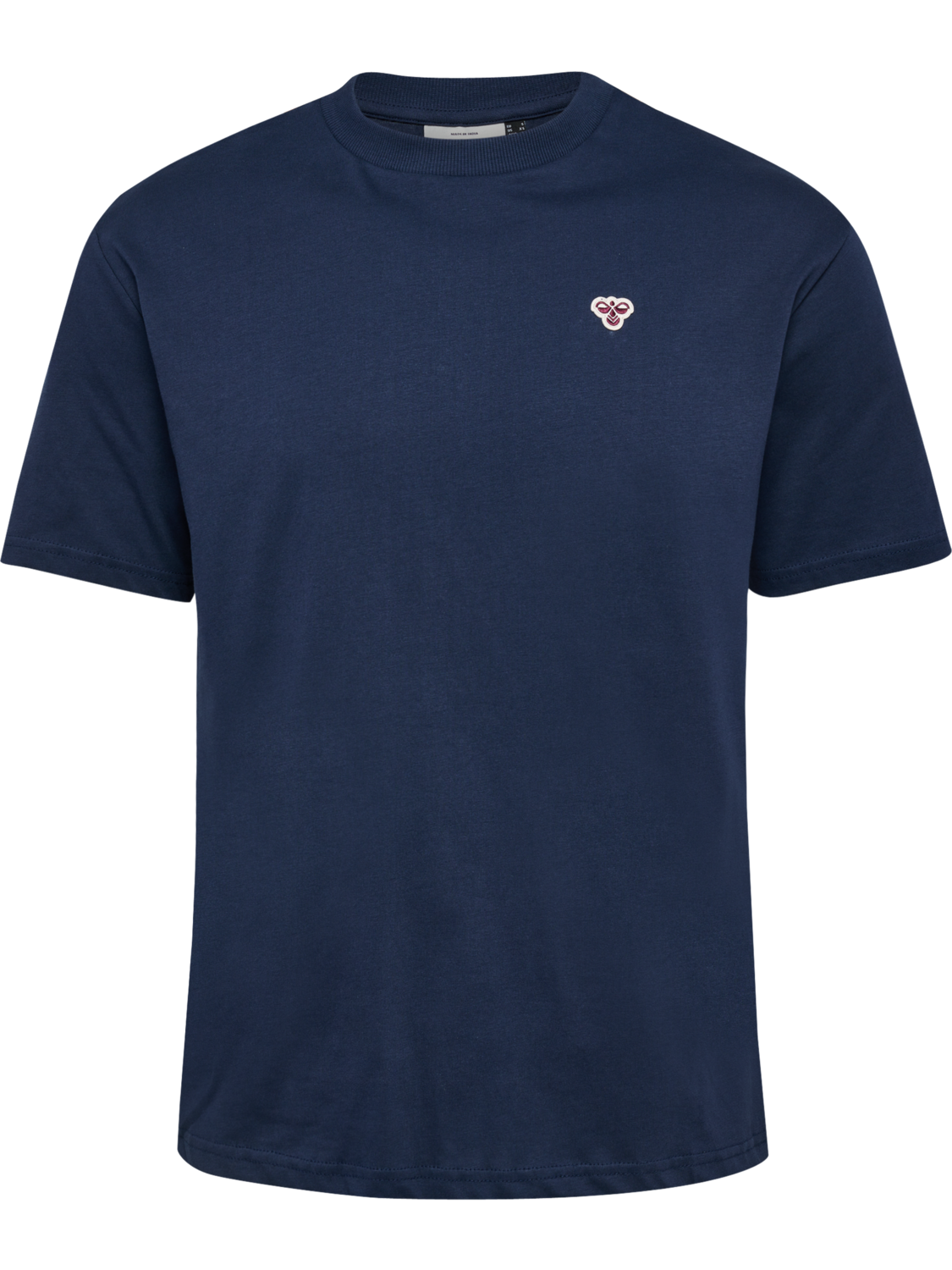 hmlLOOSE T-SHIRT BEE S/S, DRESS BLUES, packshot