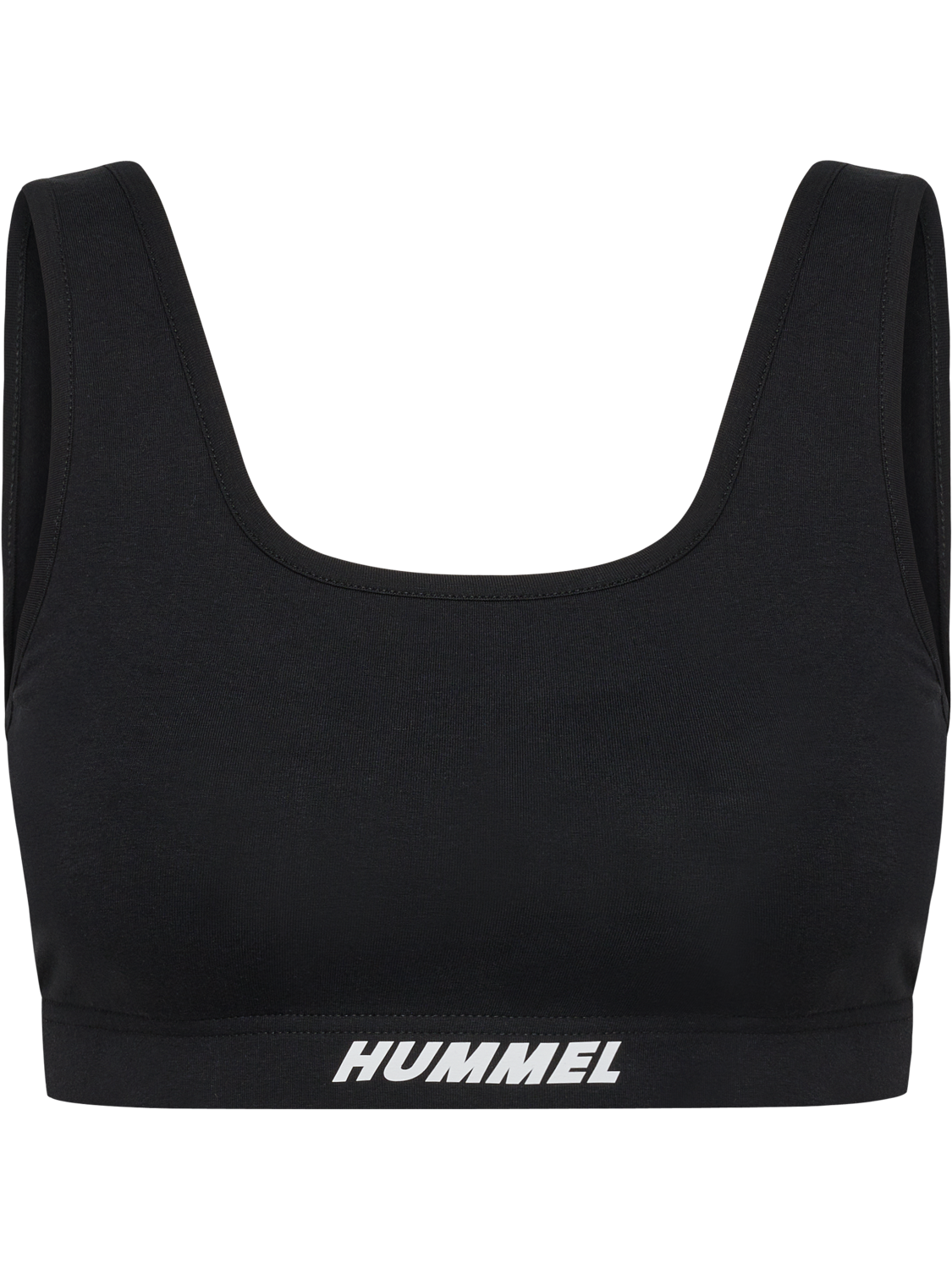 hmlELEMENTAL COTTON SPORTS TOP, BLACK, packshot