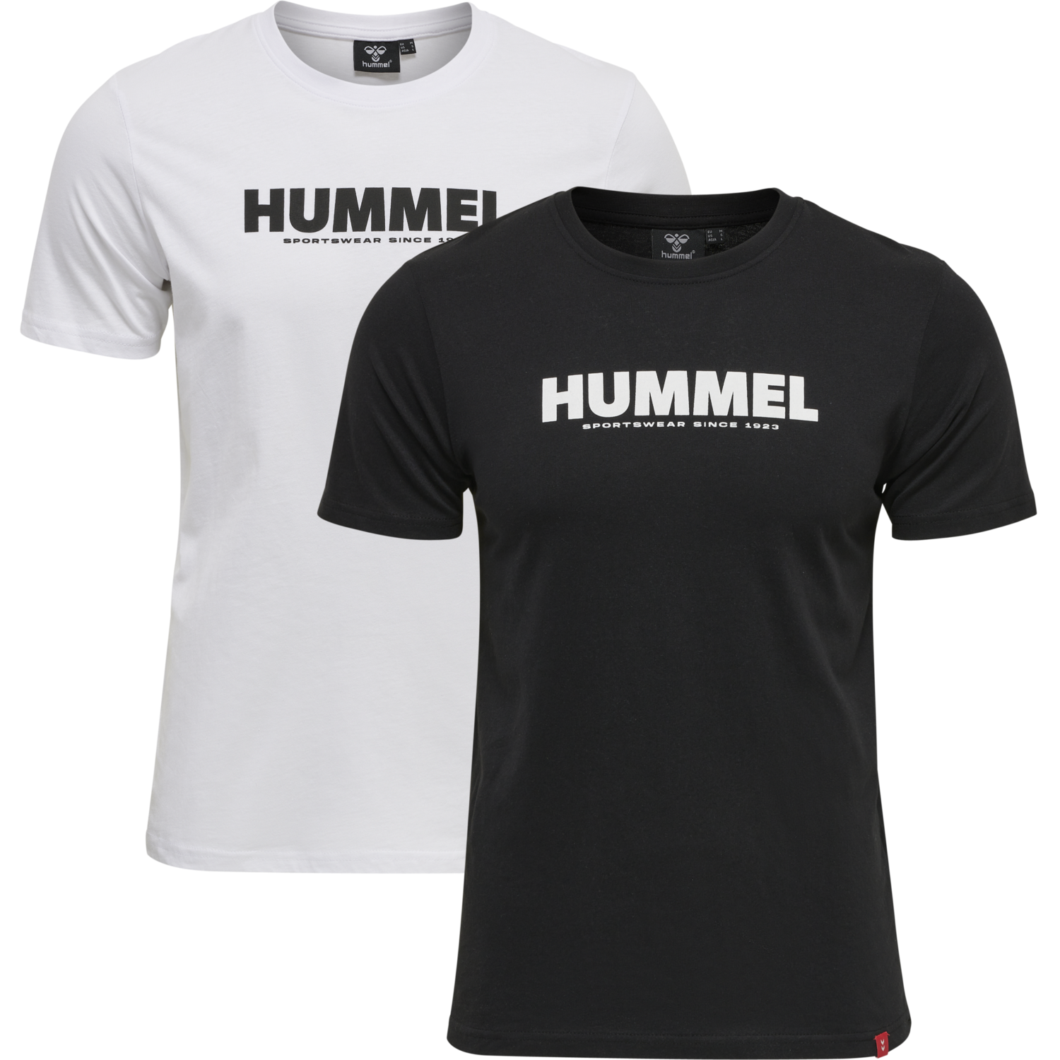 hmlLEGACY 2-PACK T-SHIRT, BLACK/WHITE, packshot