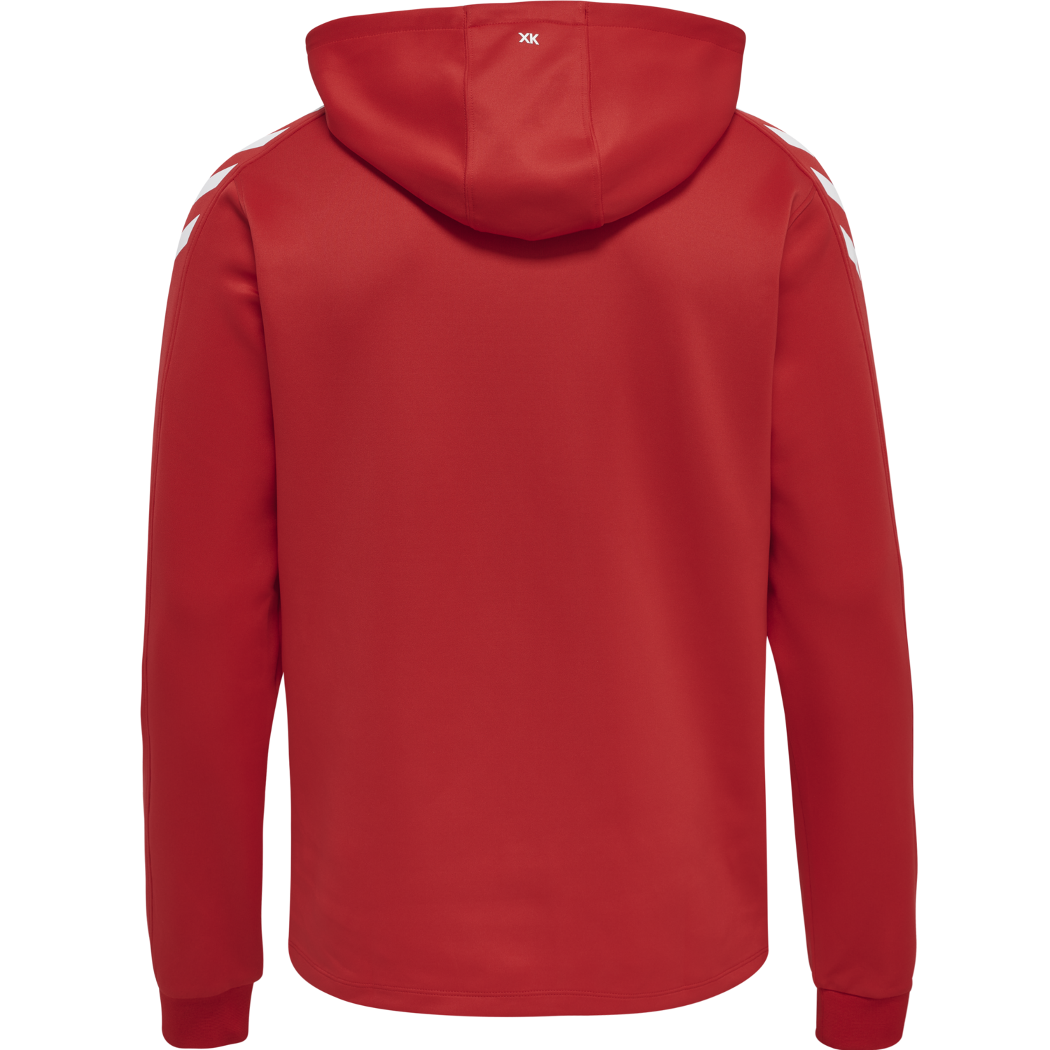hmlCORE XK POLY ZIP HOOD SWEAT, TRUE RED, packshot