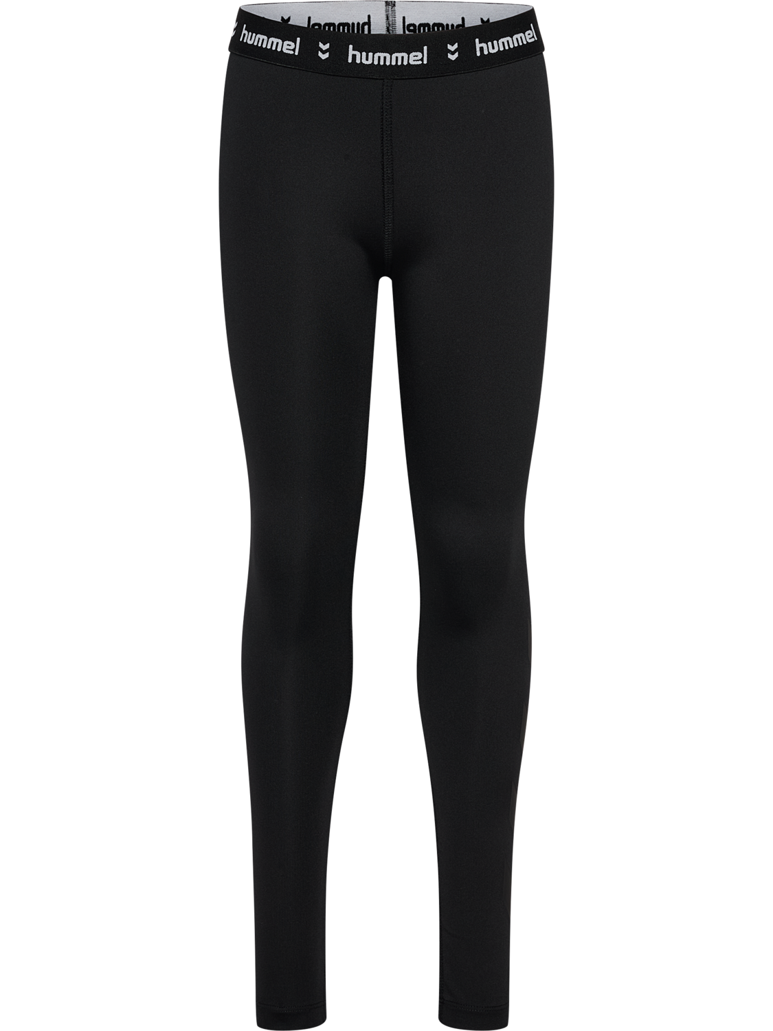 hmlJR PULSE MID WAIST TIGHTS, BLACK, packshot