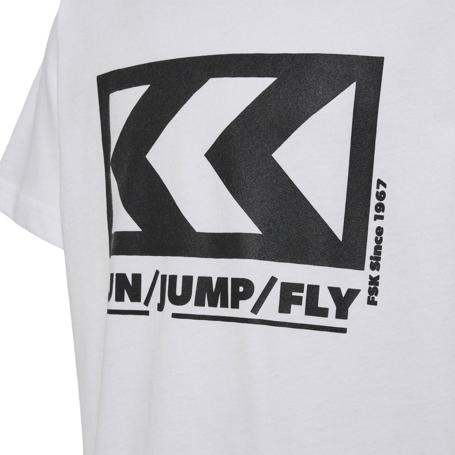 hmlFSK LOW T-SHIRT S/S, BRIGHT WHITE, packshot