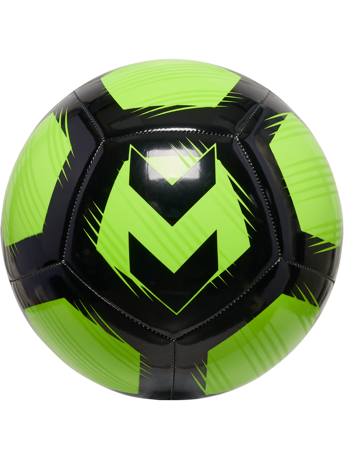hmlFOOTBALL NEON, BLACK/GREEN GECKO, packshot
