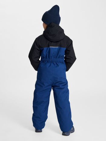 hmlJR BLOCK SNOWSUIT WP, ESTATE BLUE, model