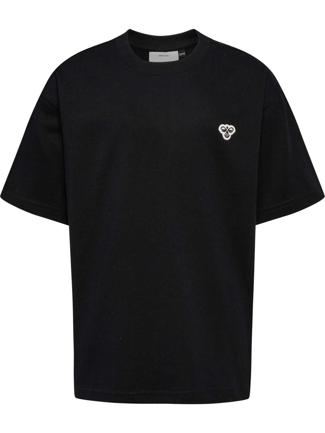 hmlJR LOOSE T-SHIRT S/S BEE, BLACK, packshot