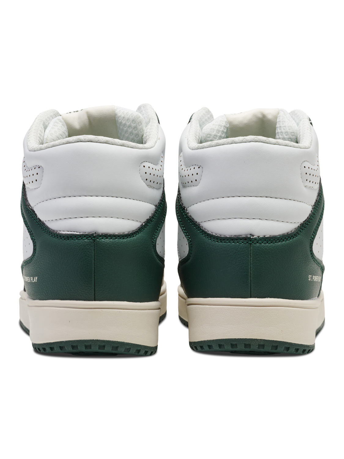 ST. POWER PLAY MID RT, WHITE/GREEN, packshot