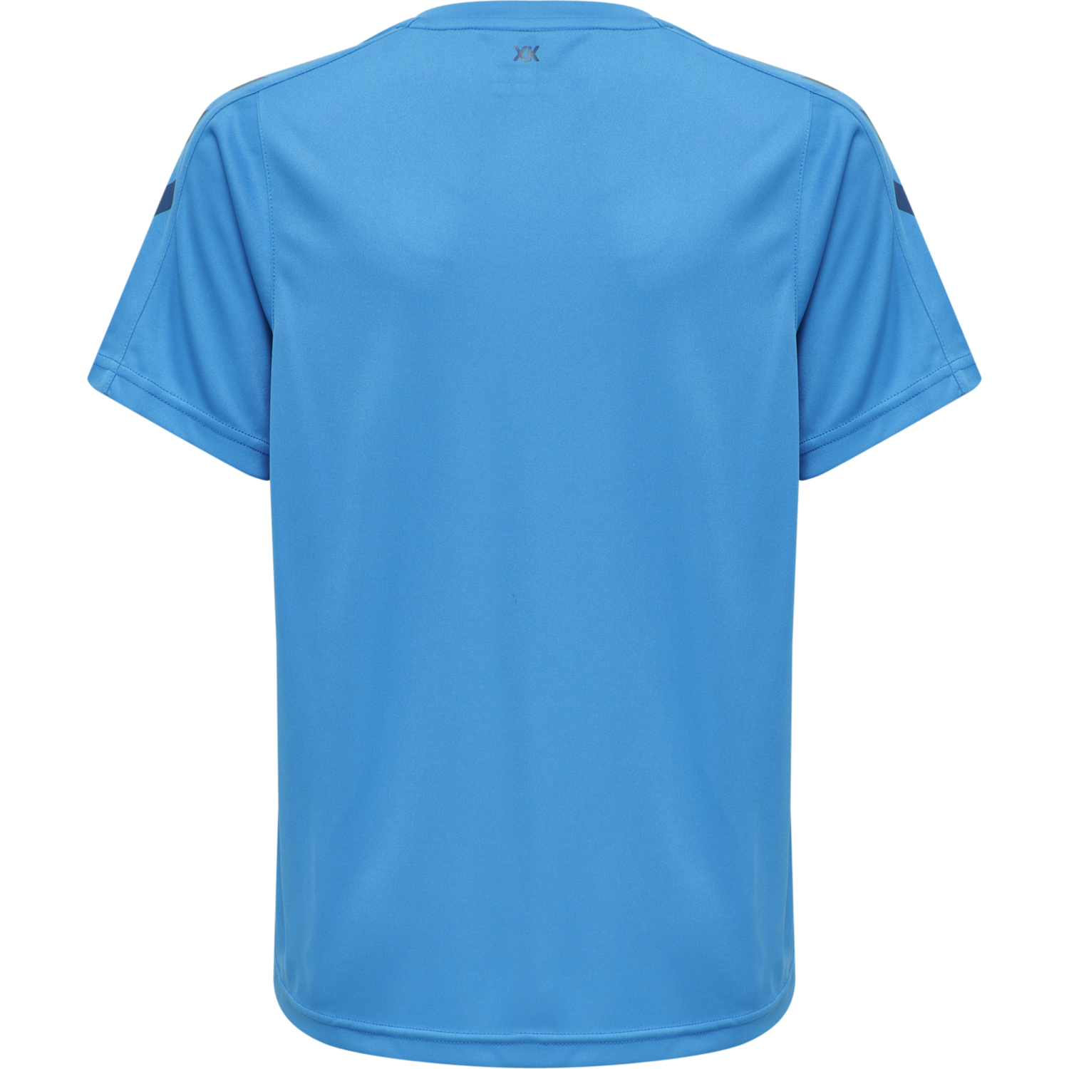 hmlCORE XK POLY JERSEY S/S KIDS, BLUE DANUBE, packshot