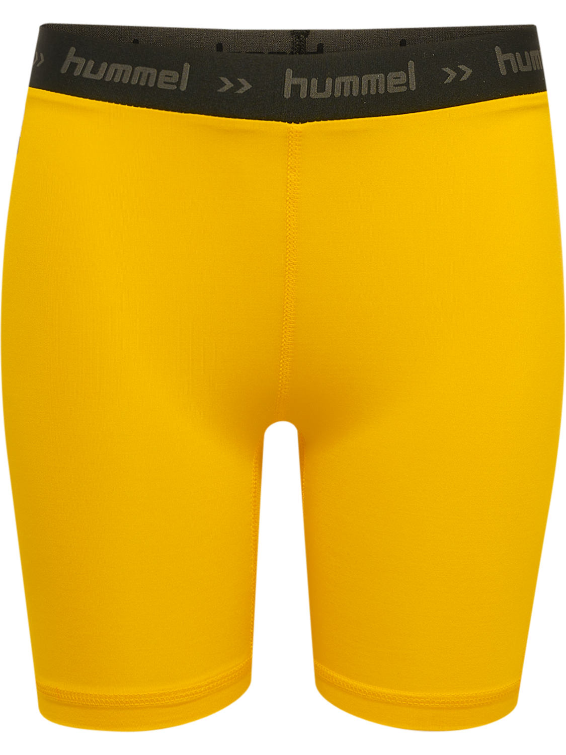 HML FIRST PERFORMAN KIDS TIG SHORTS, SPORTS YELLOW, packshot