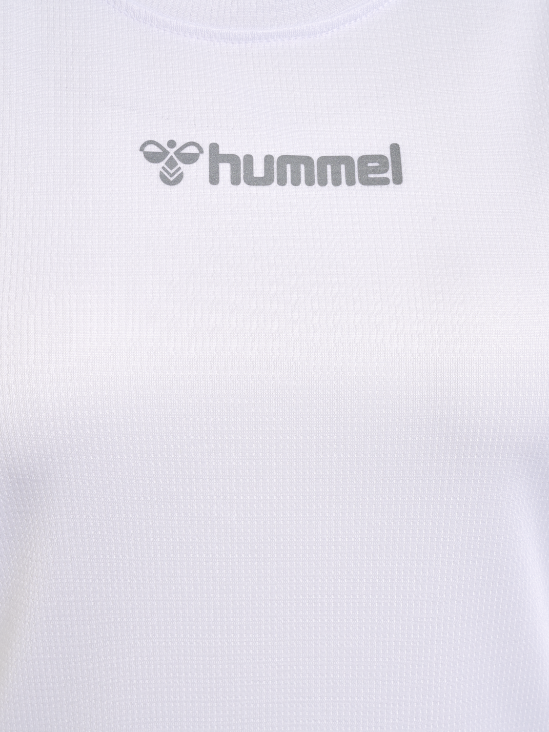 hmlRUN SINGLET S/L WOMAN, WHITE, packshot