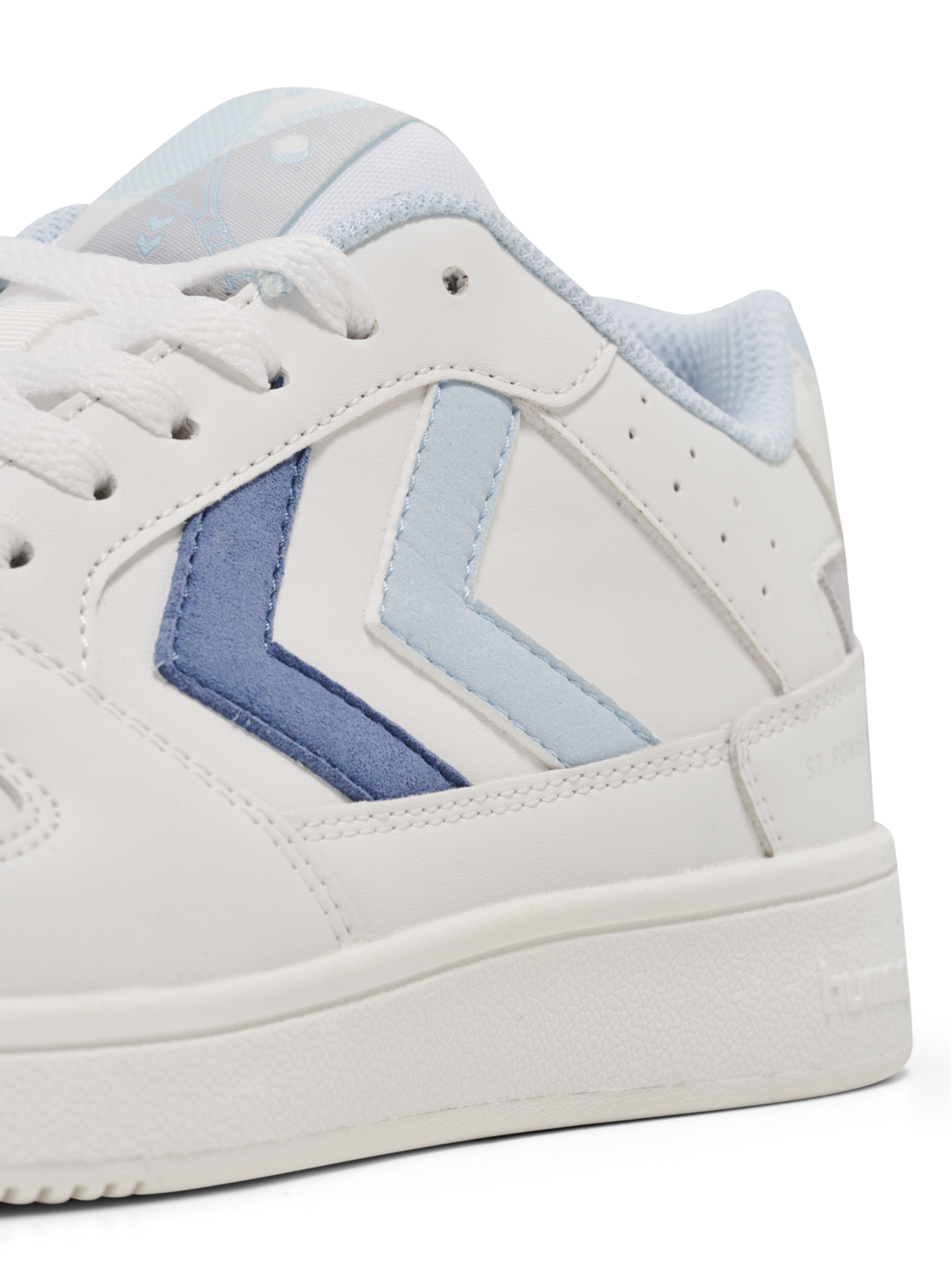 ST. POWER PLAY WMNS, WHITE/BALLAD BLUE, packshot