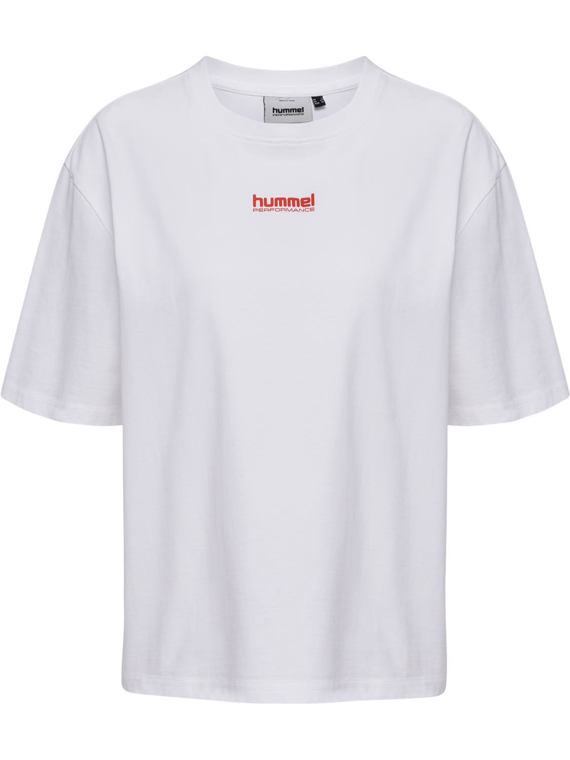 hmlFAST LOOSE T-SHIRT S/S, WHITE, packshot