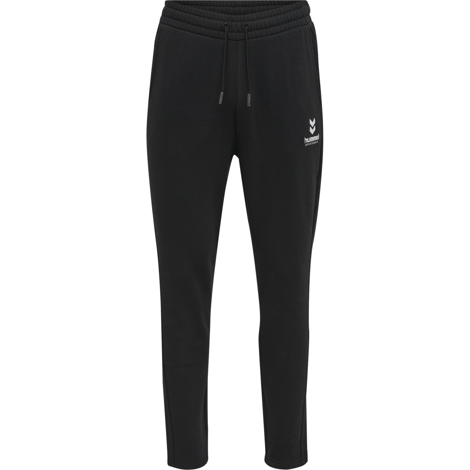 hmlOSCAR TAPERED PANTS, BLACK, packshot