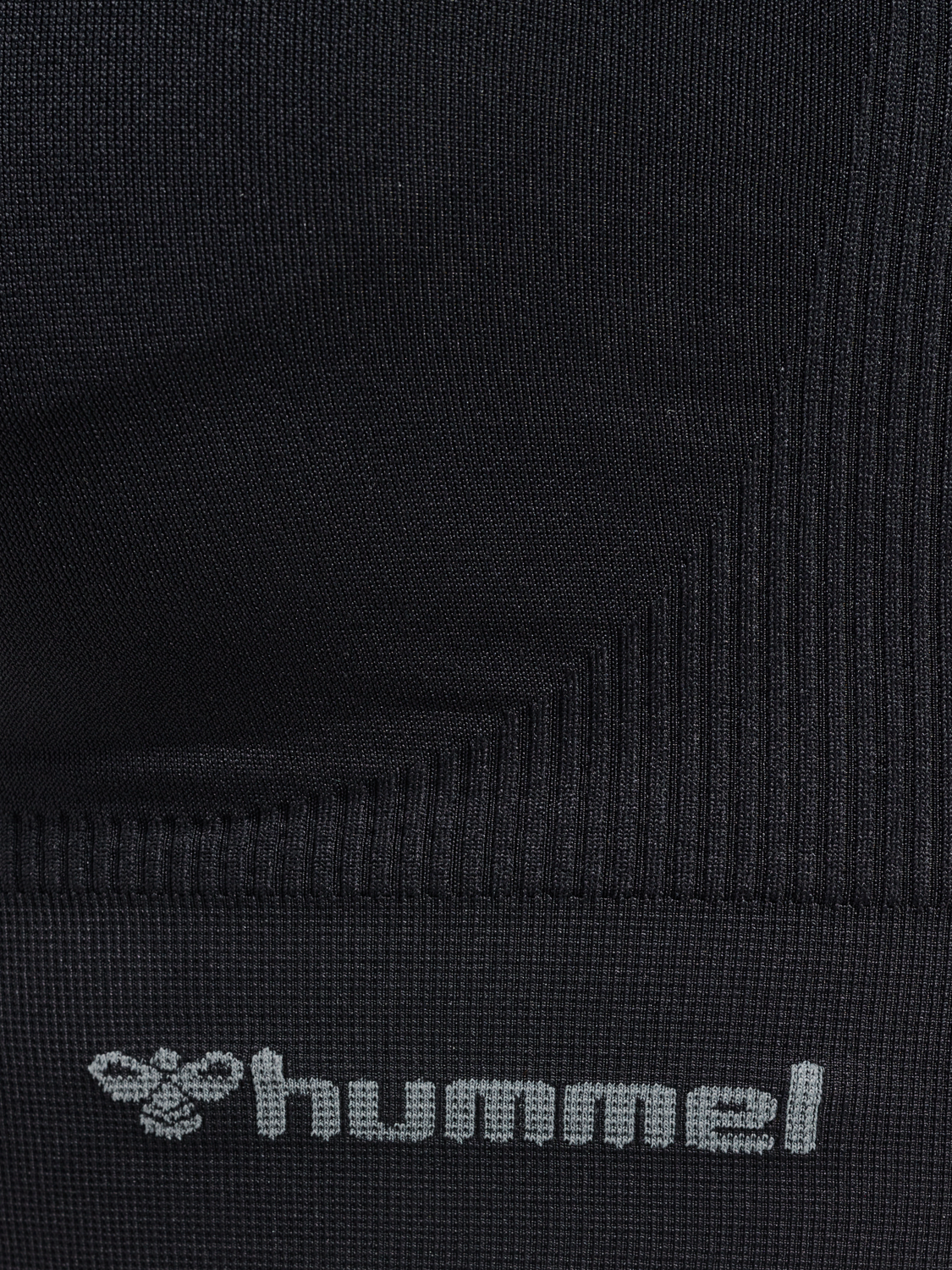 hmlTIF SEAMLESS PADDED SPORTS BRA, BLACK, packshot