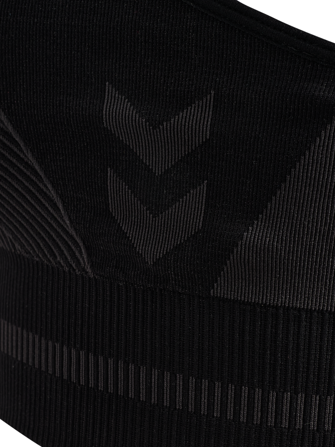 hmlUNITY SEAMLESS BRA, BLACKENED PEARL, packshot