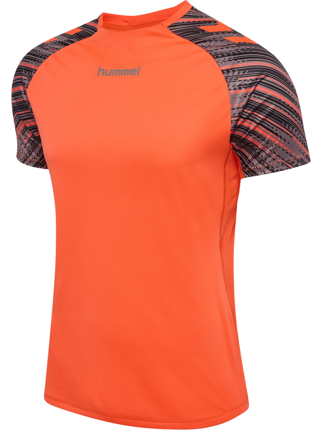 hmlBLAZE PRO TRAINING JERSEY S/S, NASTURTIUM, packshot