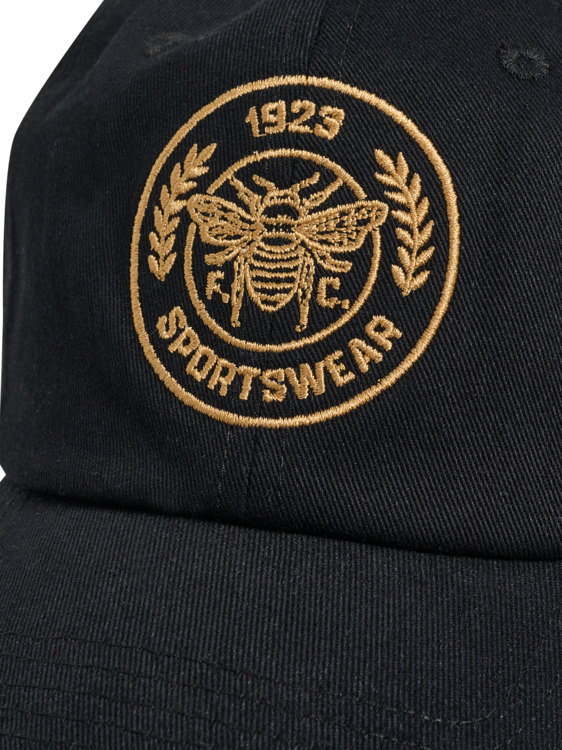 hmlSWARM COTTON CAP, BLACK, packshot