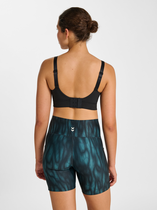 hmlPULSE HIGH SUPPORT BRA, BLACK, model