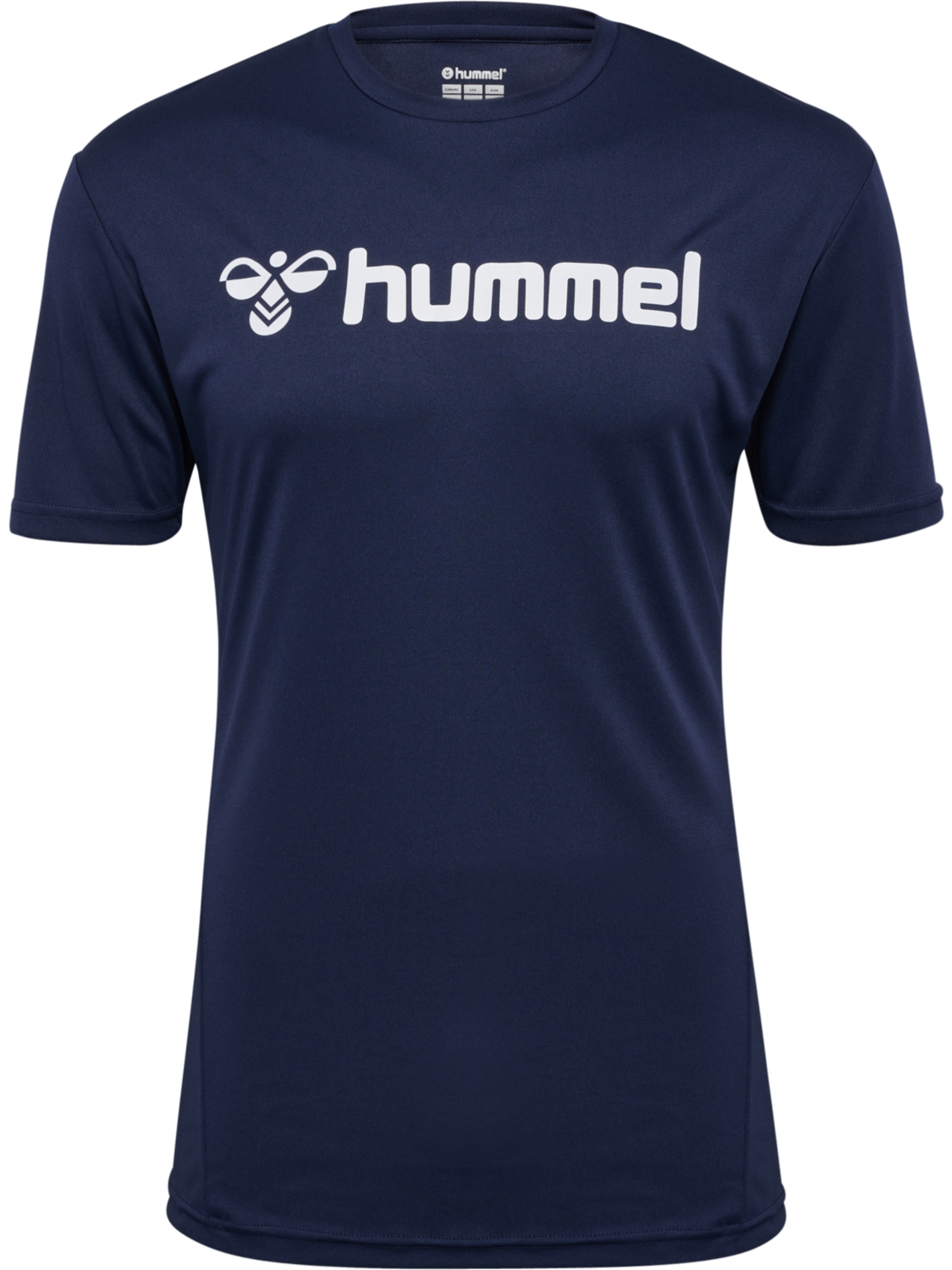 hmlLOGO JERSEY S/S, MARINE, packshot