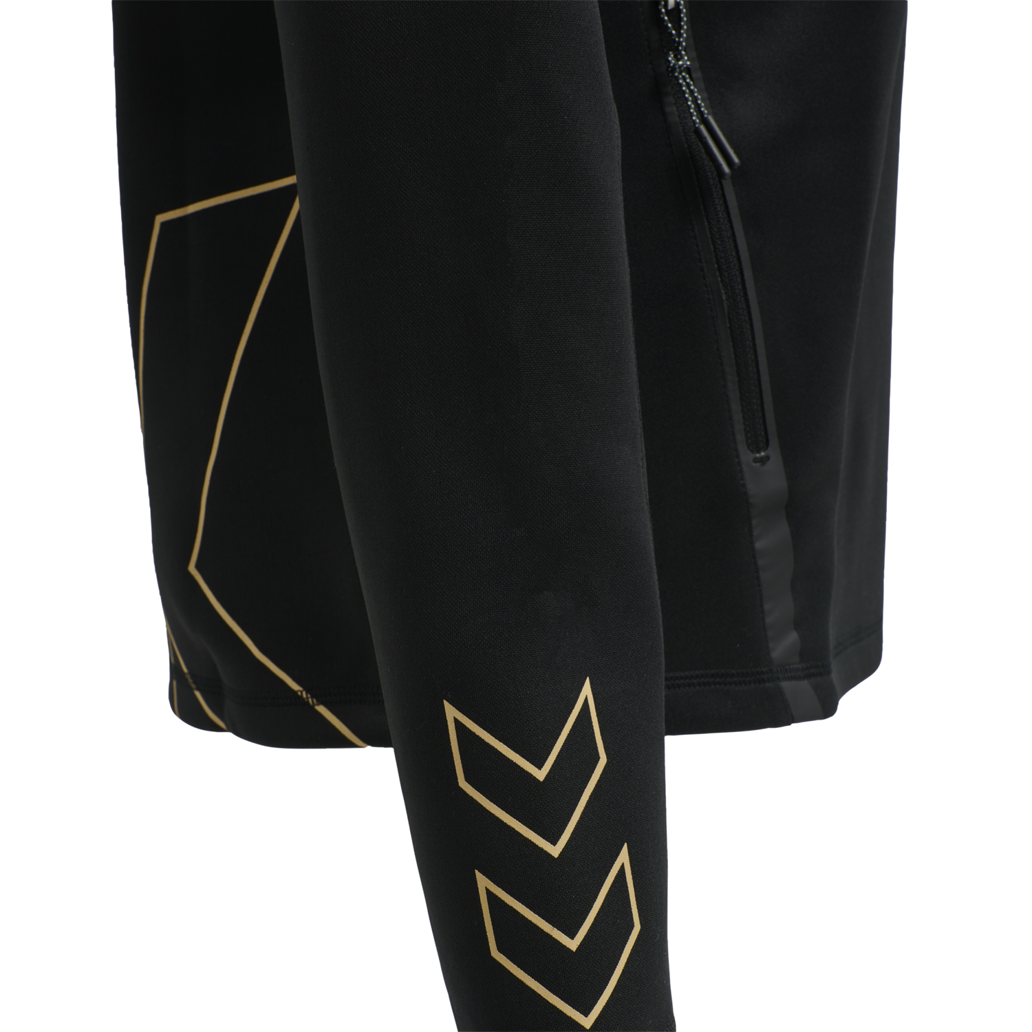 hmlCIMA XK HOODIE, BLACK, packshot