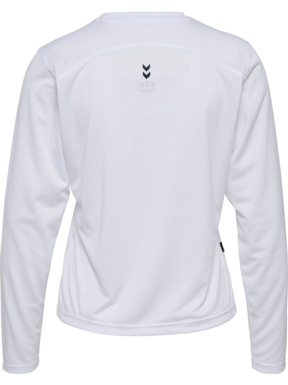 hmlPULSE WORKOUT W T-SHIRT L/S, WHITE, packshot