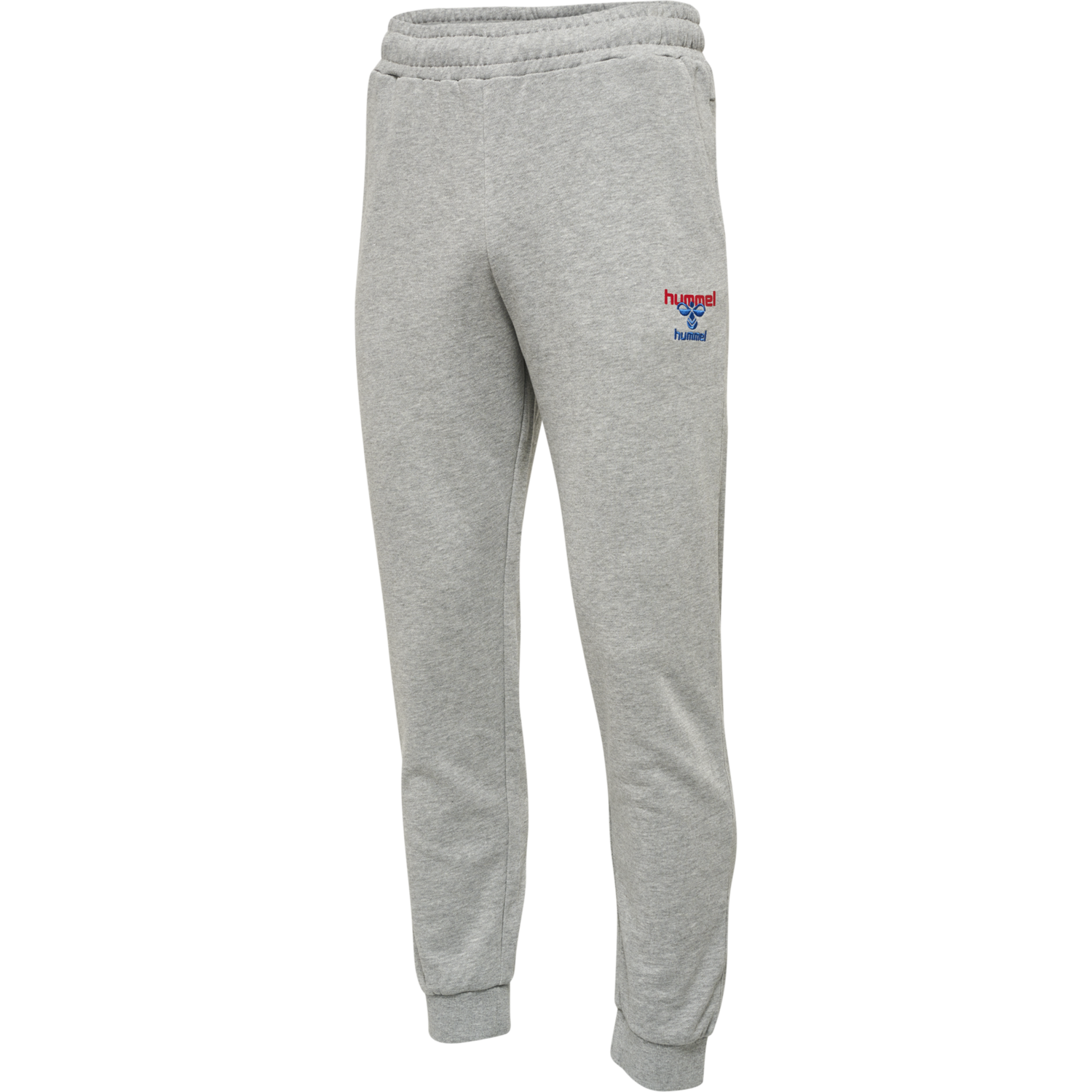 hmlIC DAYTON REGULAR PANTS, GREY MELANGE, packshot