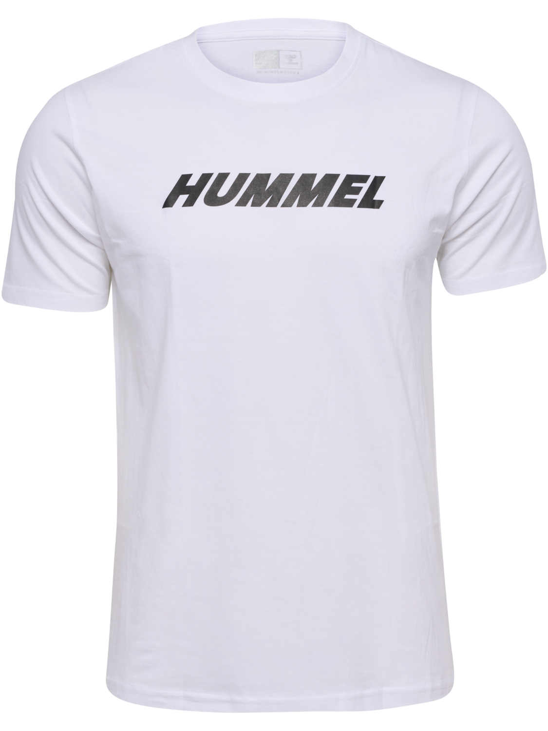 hmlELEMENTAL LOGO COTTON TEE, WHITE, packshot