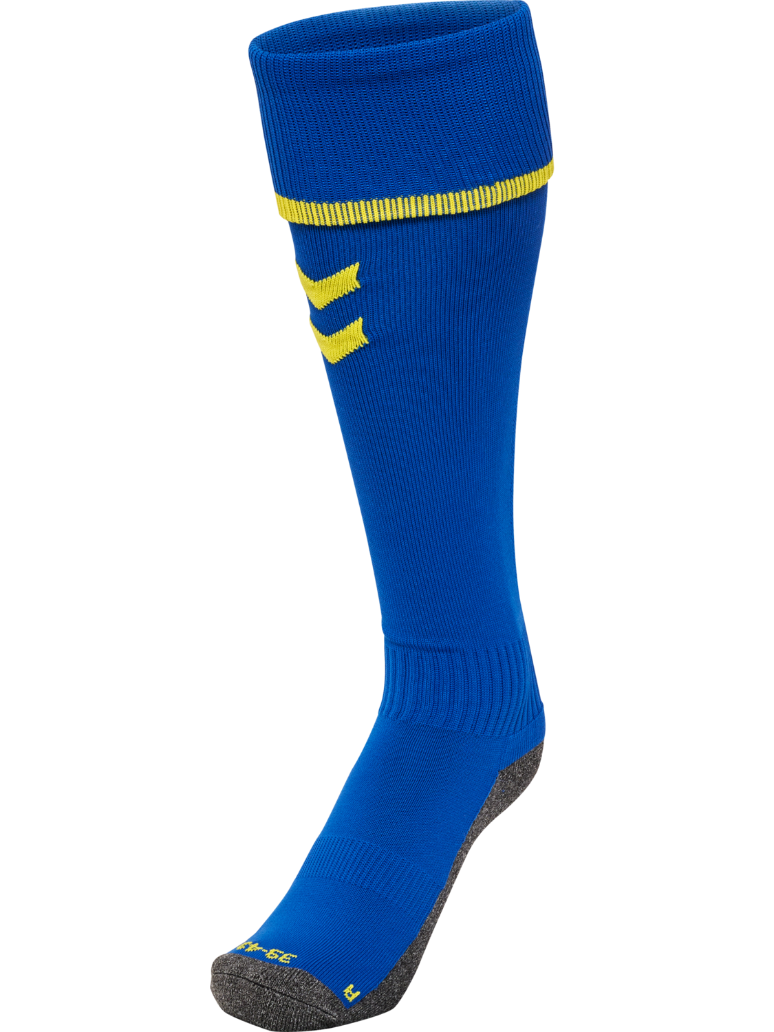 hmlCORE FOOTBALL SOCKS, TRUE BLUE/BLAZING YELLOW, packshot