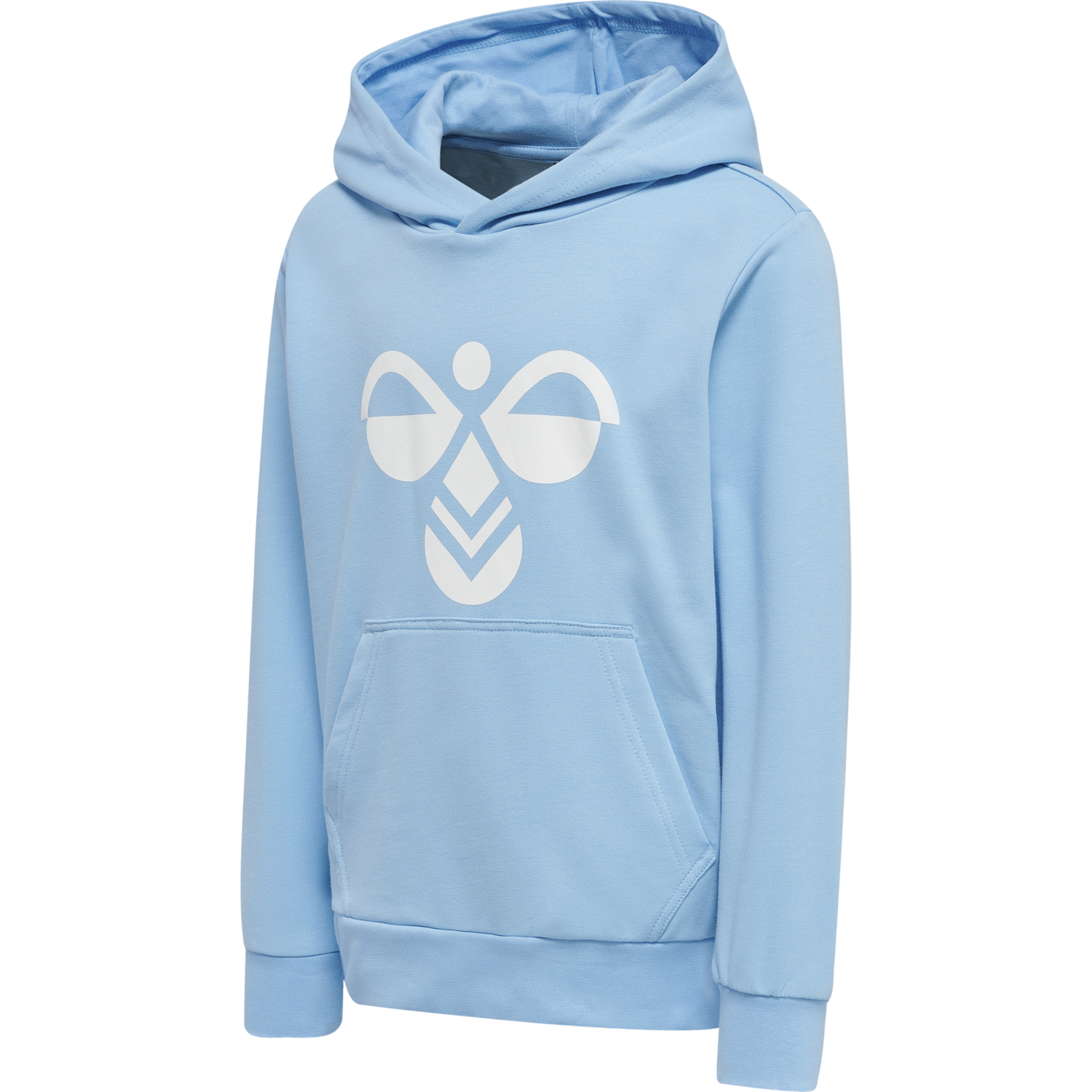 hmlCUATRO HOODIE, AIRY BLUE, packshot