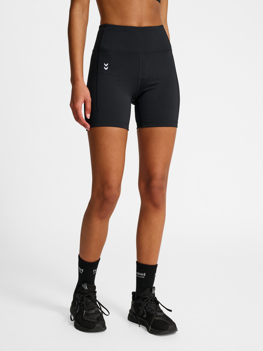 hmlHIIT IMPACT HW SHORT TIGHTS, BLACK, model