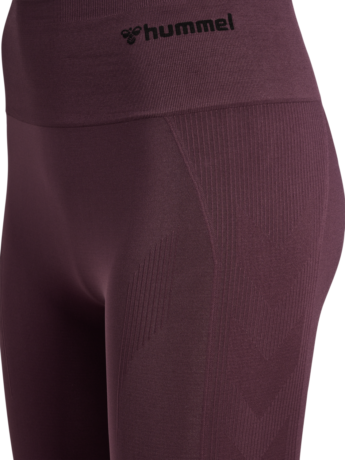 hmlTIF SEAMLESS HIGH WAIST TIGHTS, FUDGE, packshot