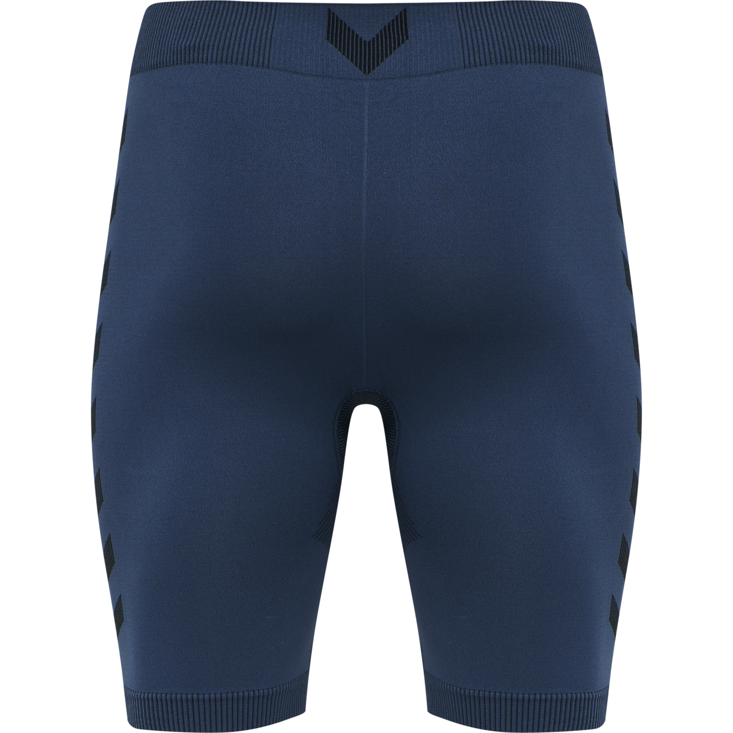HUMMEL FIRST SEAMLESS TR SHT TIGHTS, DARK DENIM, packshot