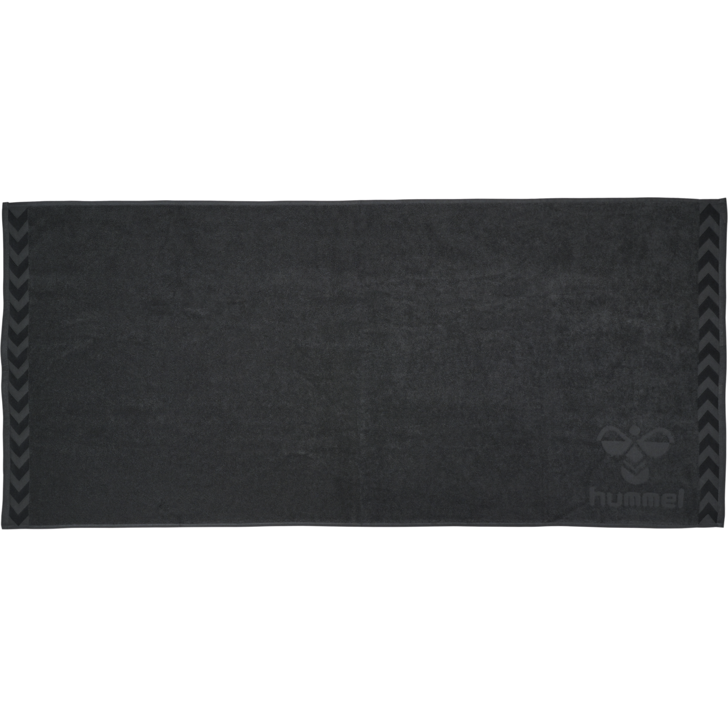 HUMMEL LARGE TOWEL, ASPHALT, packshot
