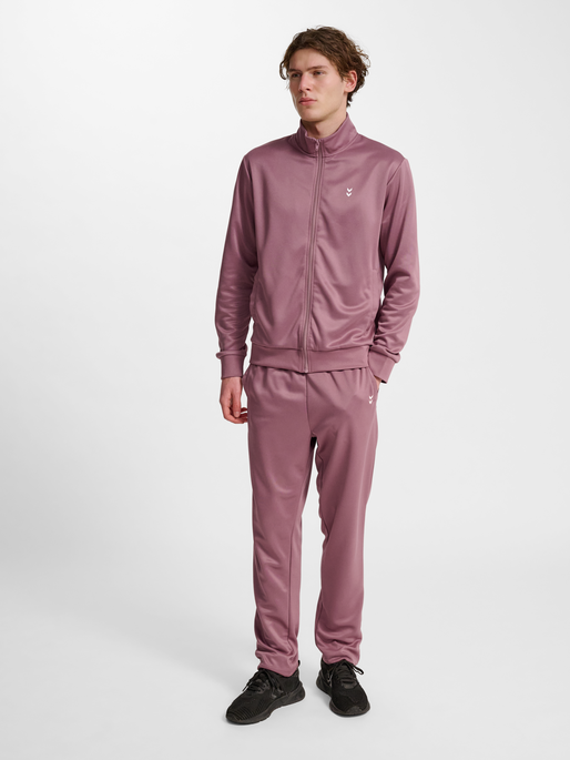 hmlPULSE TRACK PANTS, WISTFUL MAUVE, model
