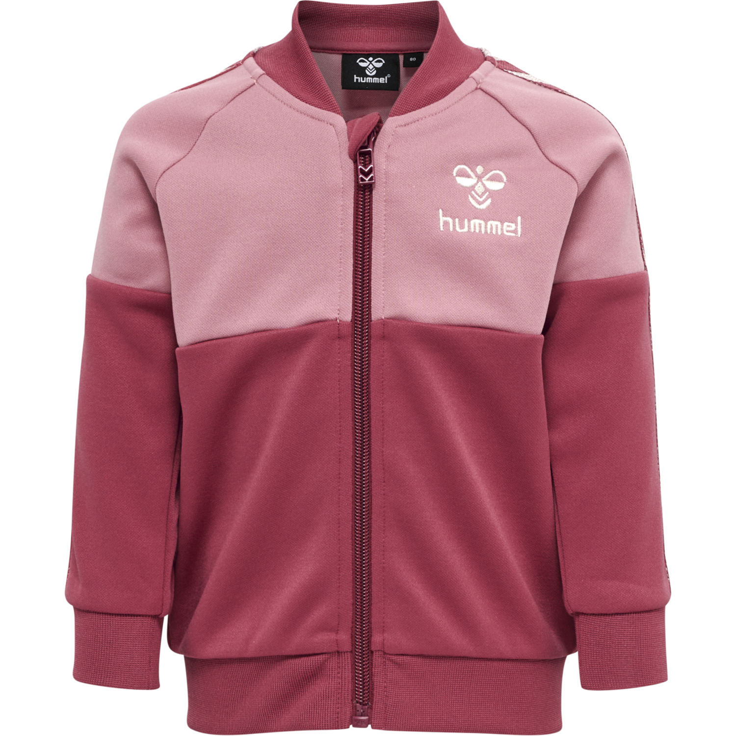 hmlOLEK ZIP JACKET, EARTH RED, packshot
